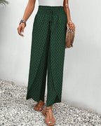 Lisette™ | Hose mit weitem Bein und geometrischem Druck