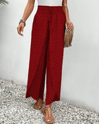Lisette™ | Hose mit weitem Bein und geometrischem Druck