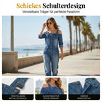 Ina | Lässiger Jumpsuit mit Knopfleiste und Taschen