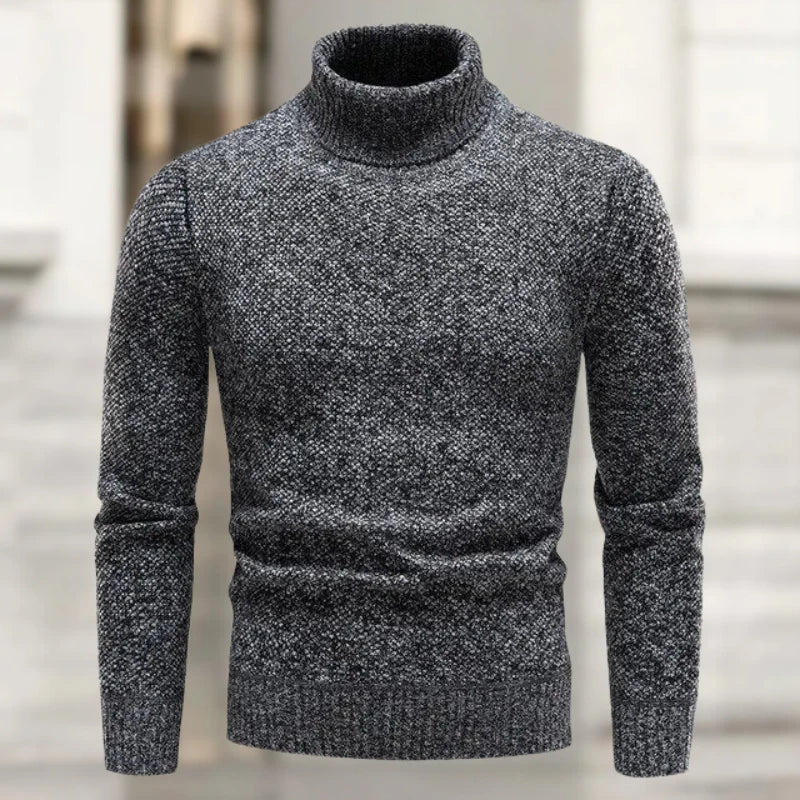 Frank™ | Luxuriöser Rollkragenpullover aus Strick