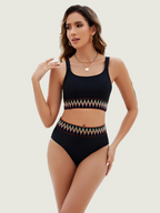Athena™ | High-Waist Bikini mit Push-up und Bauchkontrolle