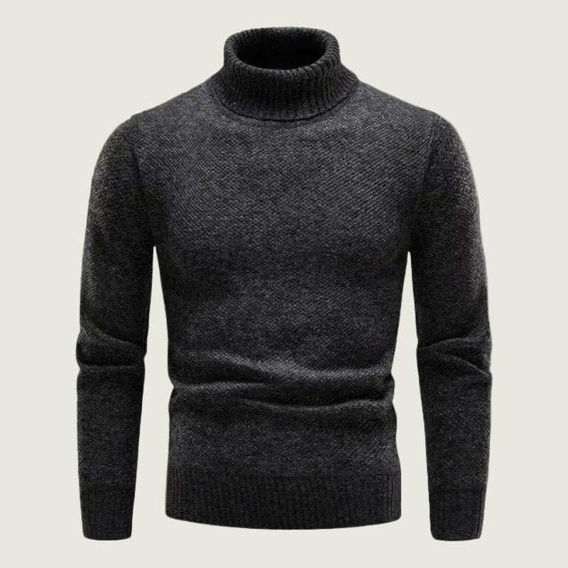 Frank™ | Luxuriöser Rollkragenpullover aus Strick