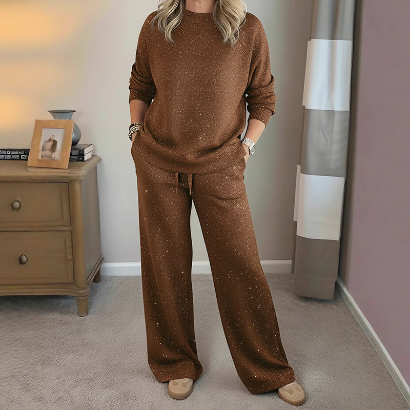 Zyria™ | Glitzerndes Co-ords Set