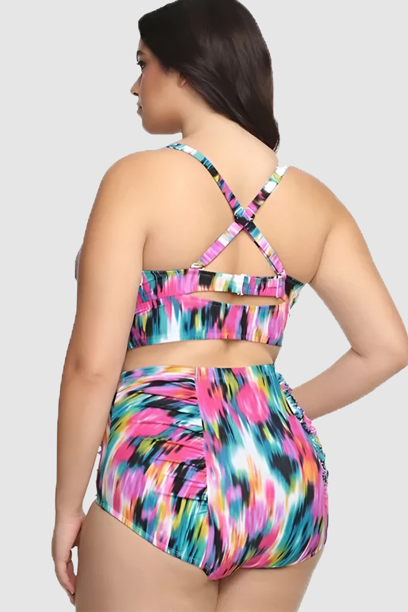Louna™ | Figurformender Plus-Size-Bikini mit Bauchkontrolle