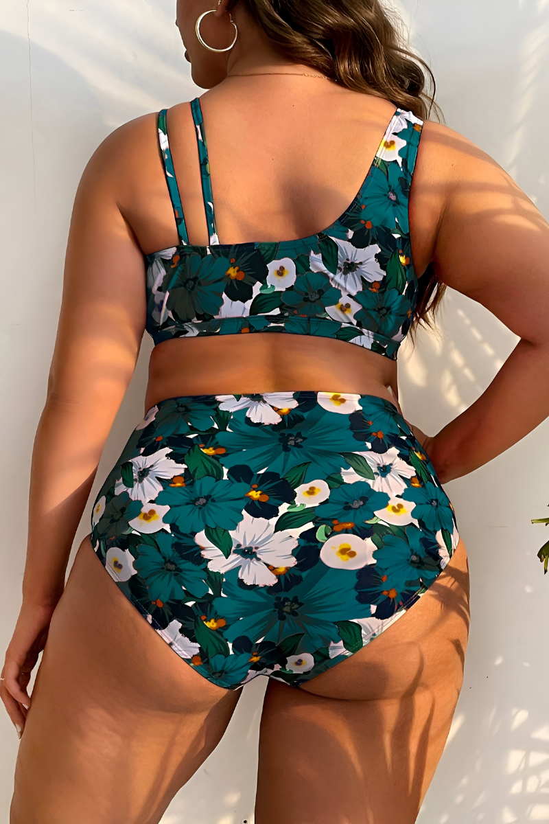 Nela™ | Figurformender Plus-Size-Bikini mit Bauchkontrolle