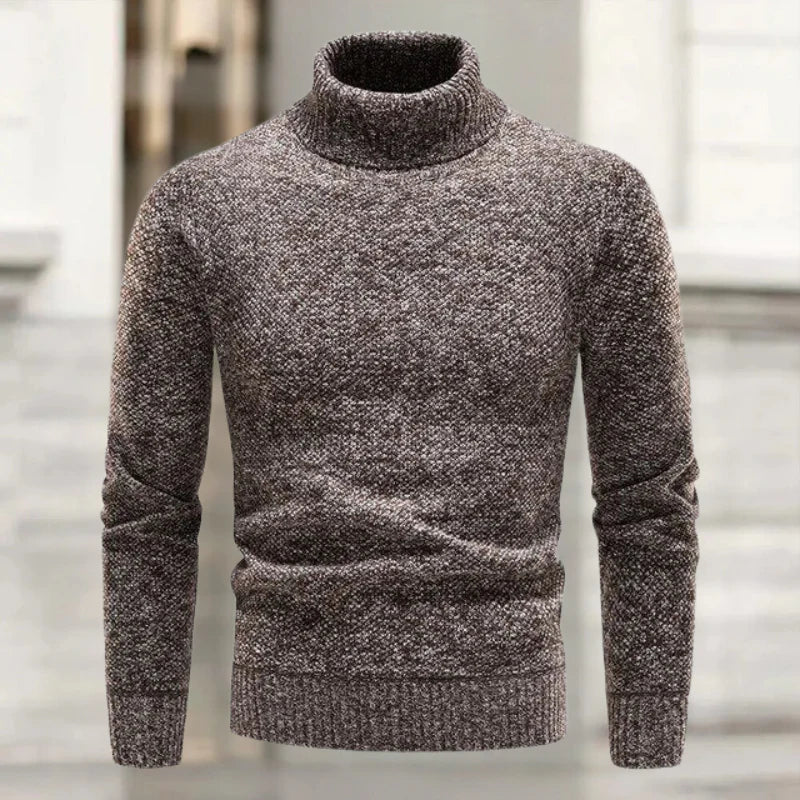 Frank™ | Luxuriöser Rollkragenpullover aus Strick