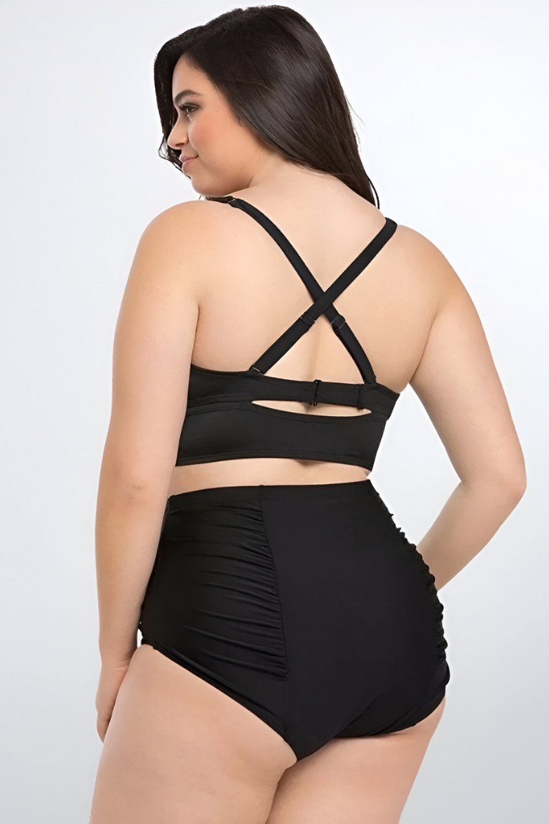 Louna™ | Figurformender Plus-Size-Bikini mit Bauchkontrolle