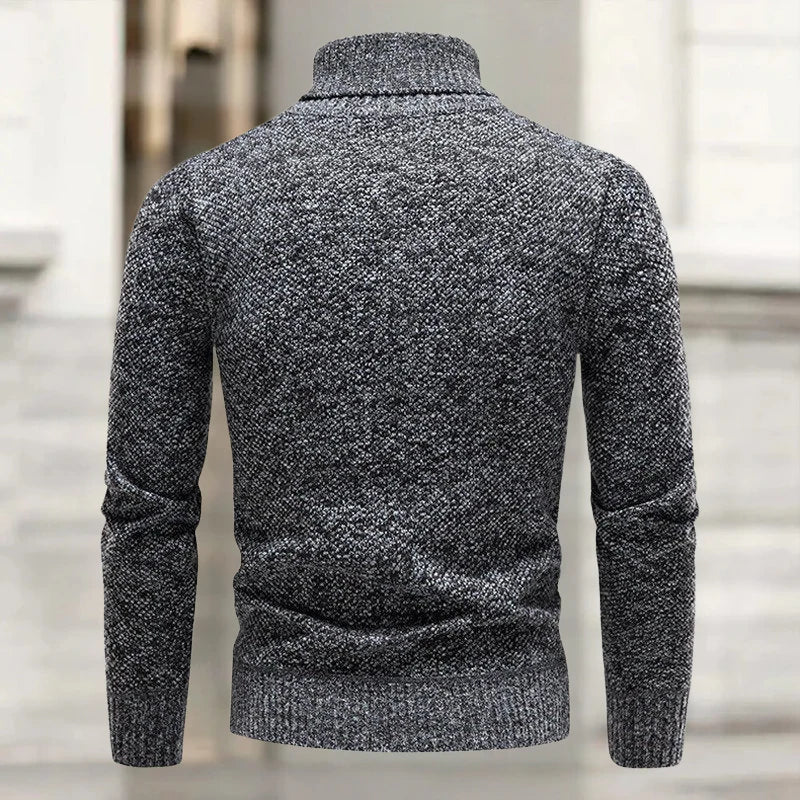 Frank™ | Luxuriöser Rollkragenpullover aus Strick