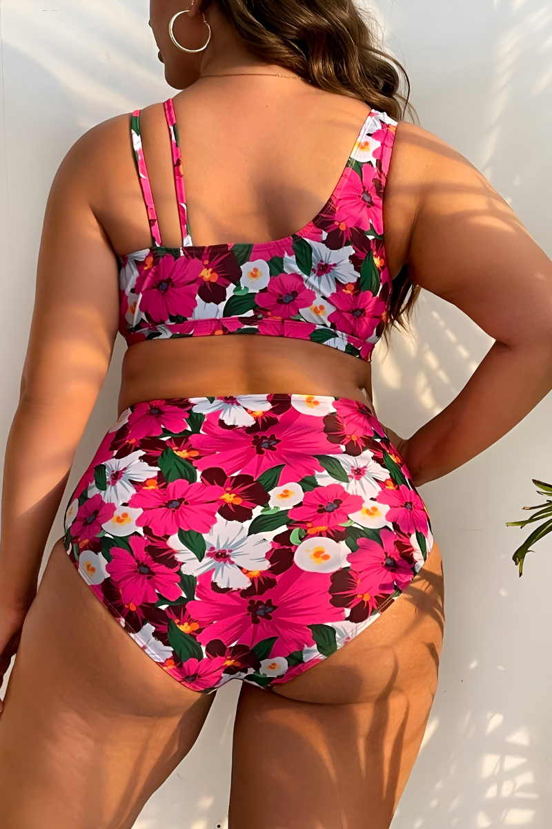 Nela™ | Figurformender Plus-Size-Bikini mit Bauchkontrolle