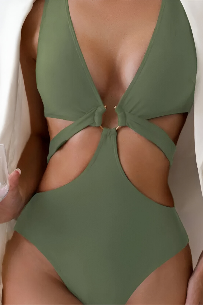 Sanne™ | Figurformender Bikini mit Cut-out