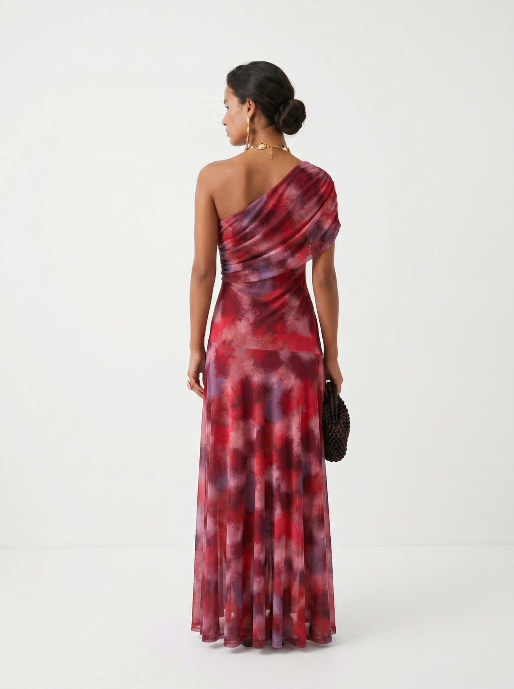 Hannah | Elegantes One-Shoulder-Maxikleid