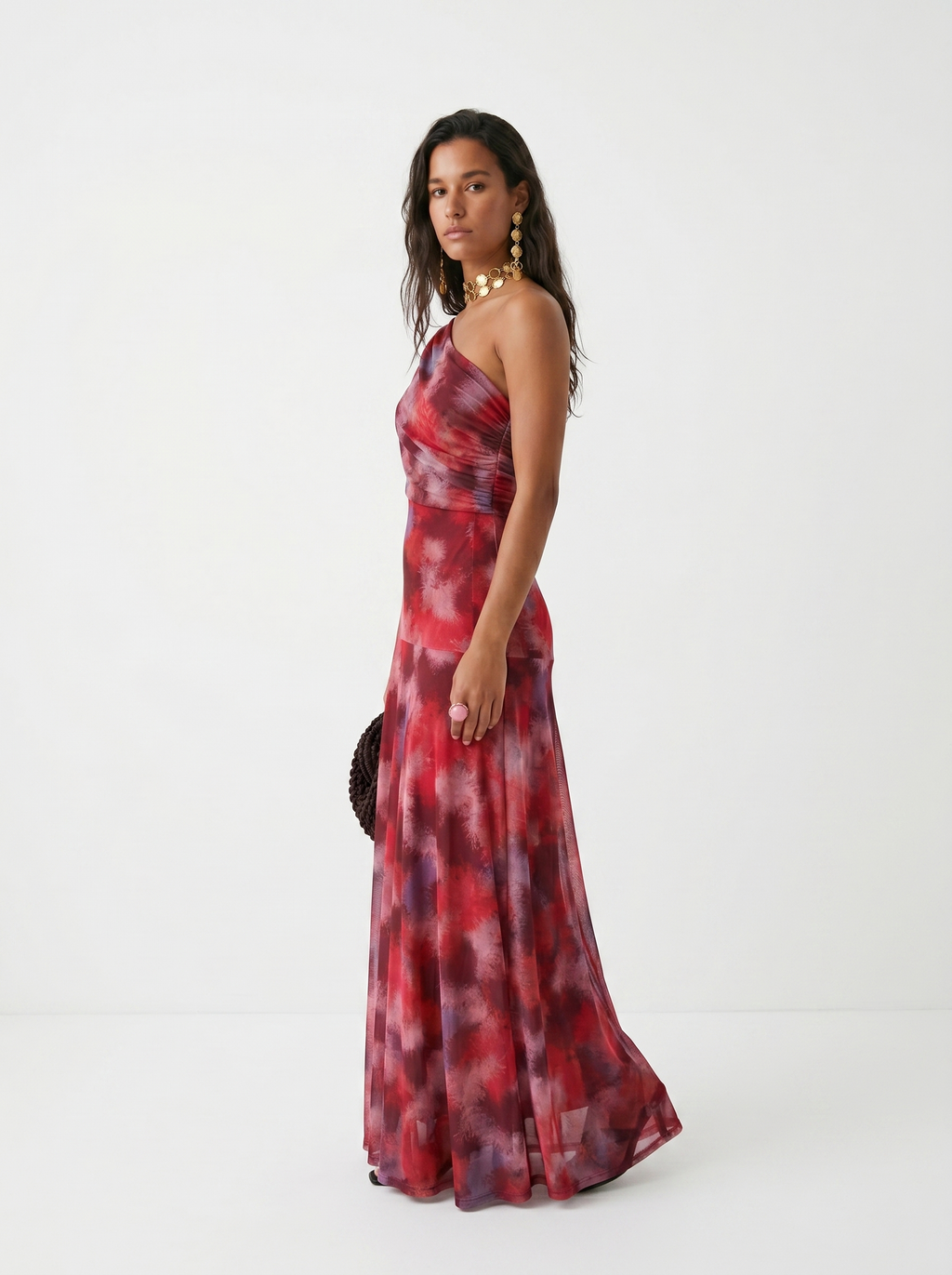 Hannah | Elegantes One-Shoulder-Maxikleid