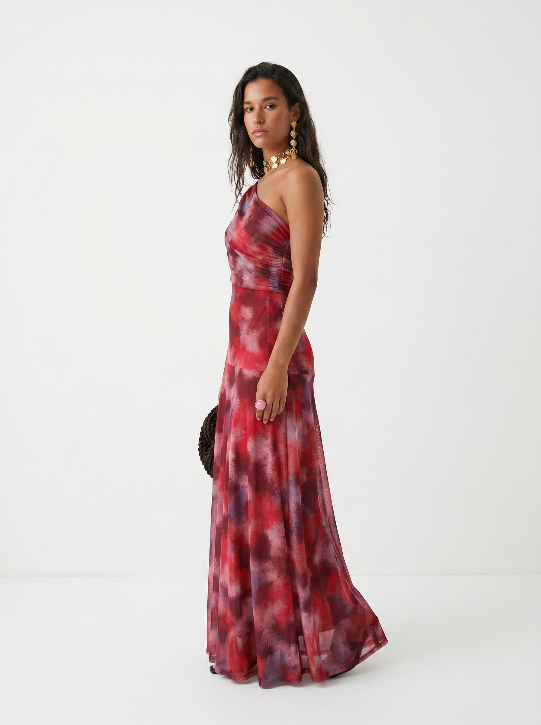 Hannah | Elegantes One-Shoulder-Maxikleid