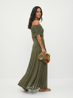 Hannah | Elegantes One-Shoulder-Maxikleid
