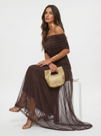 Hannah | Elegantes One-Shoulder-Maxikleid
