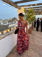 Hannah | Elegantes One-Shoulder-Maxikleid