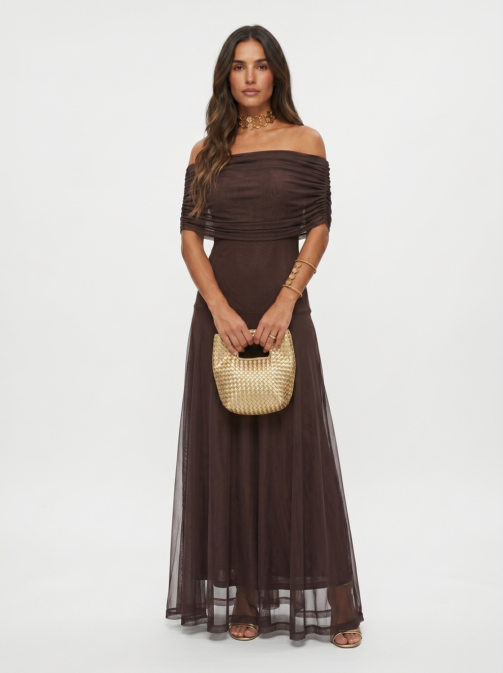 Hannah | Elegantes One-Shoulder-Maxikleid