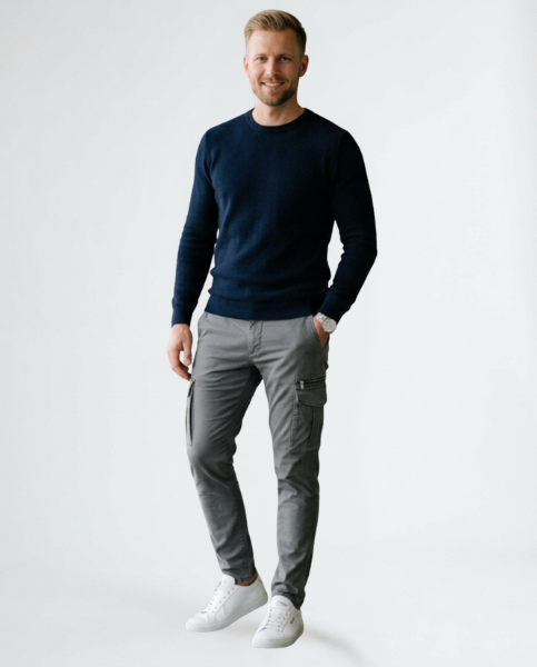 Thomas™ | Herren-Cargohose mit Stretch