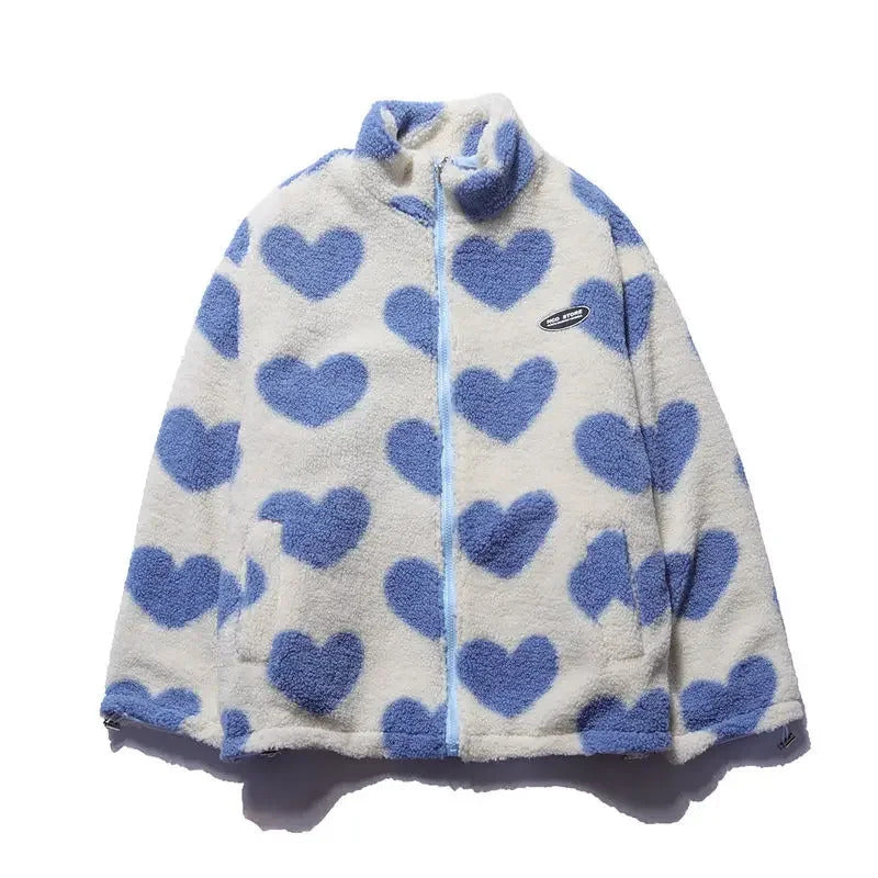 Anna™ | Wendbare Jacke mit Herzchen