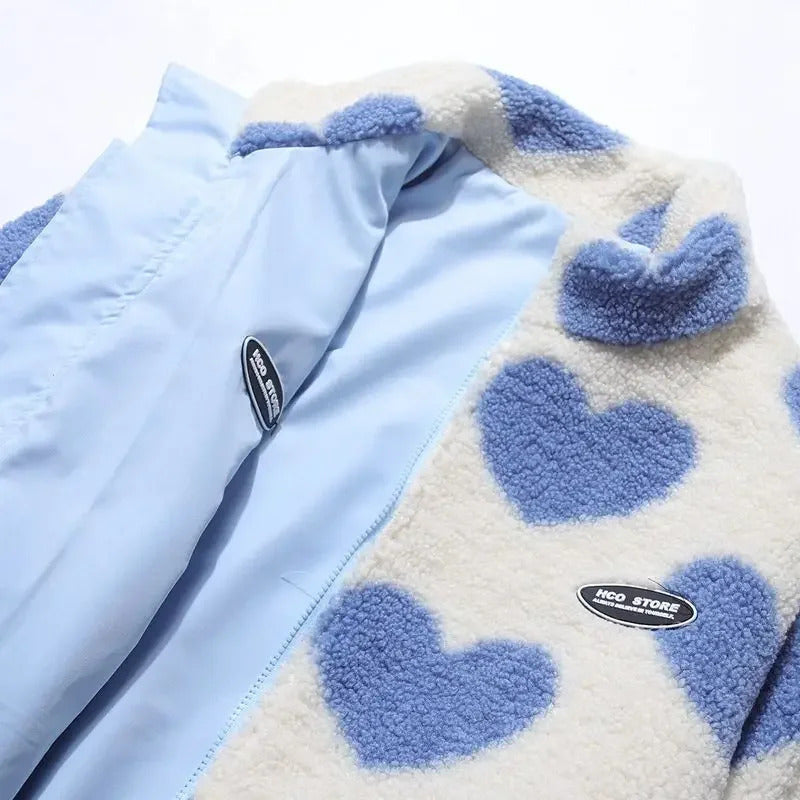 Anna™ | Wendbare Jacke mit Herzchen