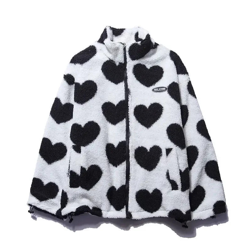 Anna™ | Wendbare Jacke mit Herzchen