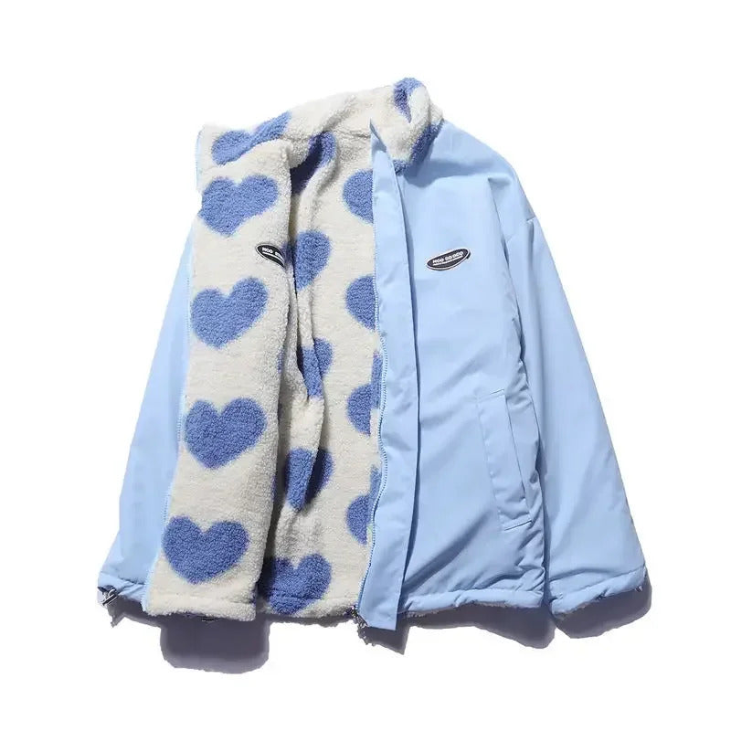 Anna™ | Wendbare Jacke mit Herzchen