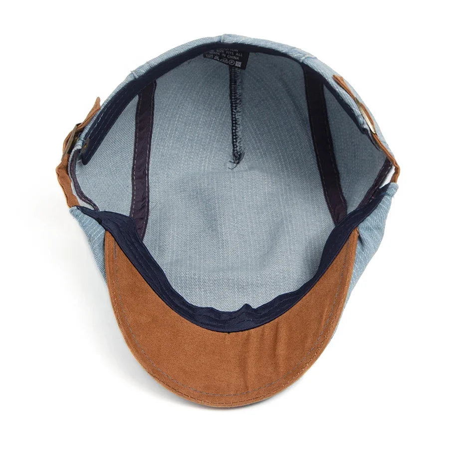 Denim Schirmmütze Verstellbare Passform