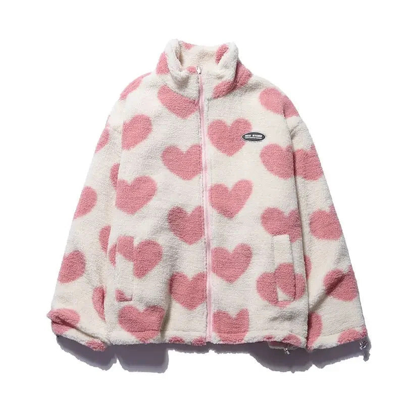 Anna™ | Wendbare Jacke mit Herzchen
