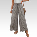Lisette™ | Hose mit weitem Bein und geometrischem Druck