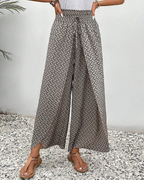Lisette™ | Hose mit weitem Bein und geometrischem Druck