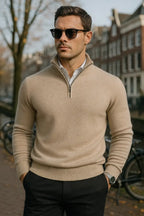 Leon™ | The Windsor Half-Zip Herrenpullover