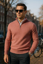Leon™ | The Windsor Half-Zip Herrenpullover