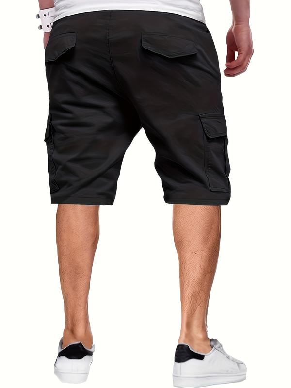 Jetzt 1+1 | Stefan™ | Lässige Herren-Cargo-Shorts mit verstellbarem Kordelzug
