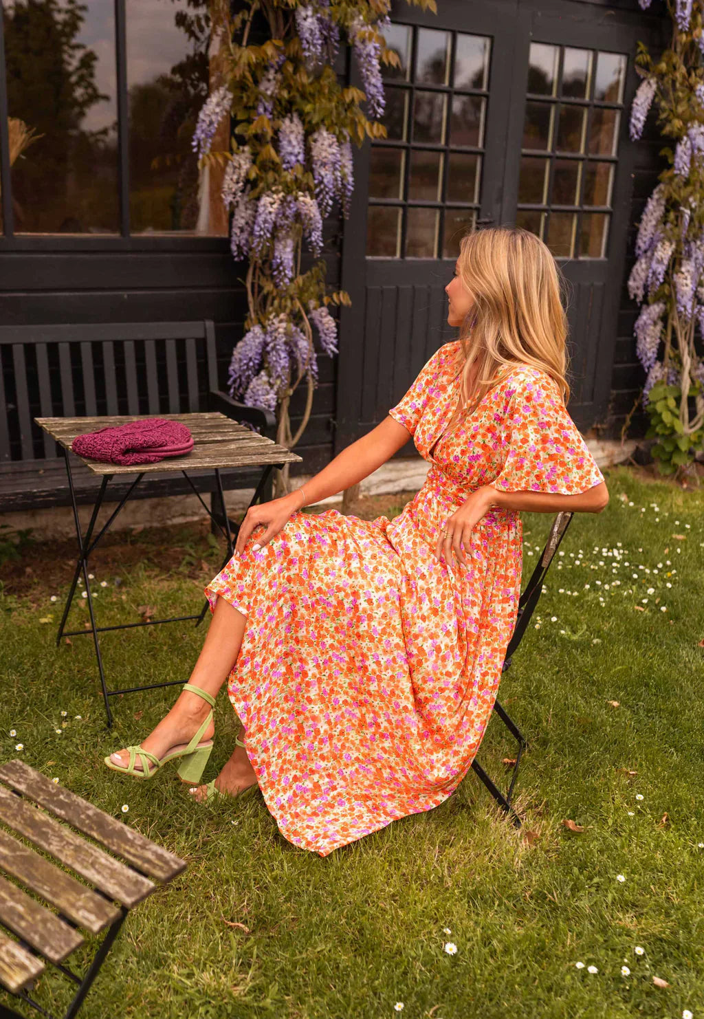 Emilia™ - Stilvolles & Bequemes Blumenkleid