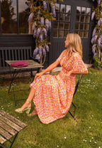 Emilia™ - Stilvolles & Bequemes Blumenkleid