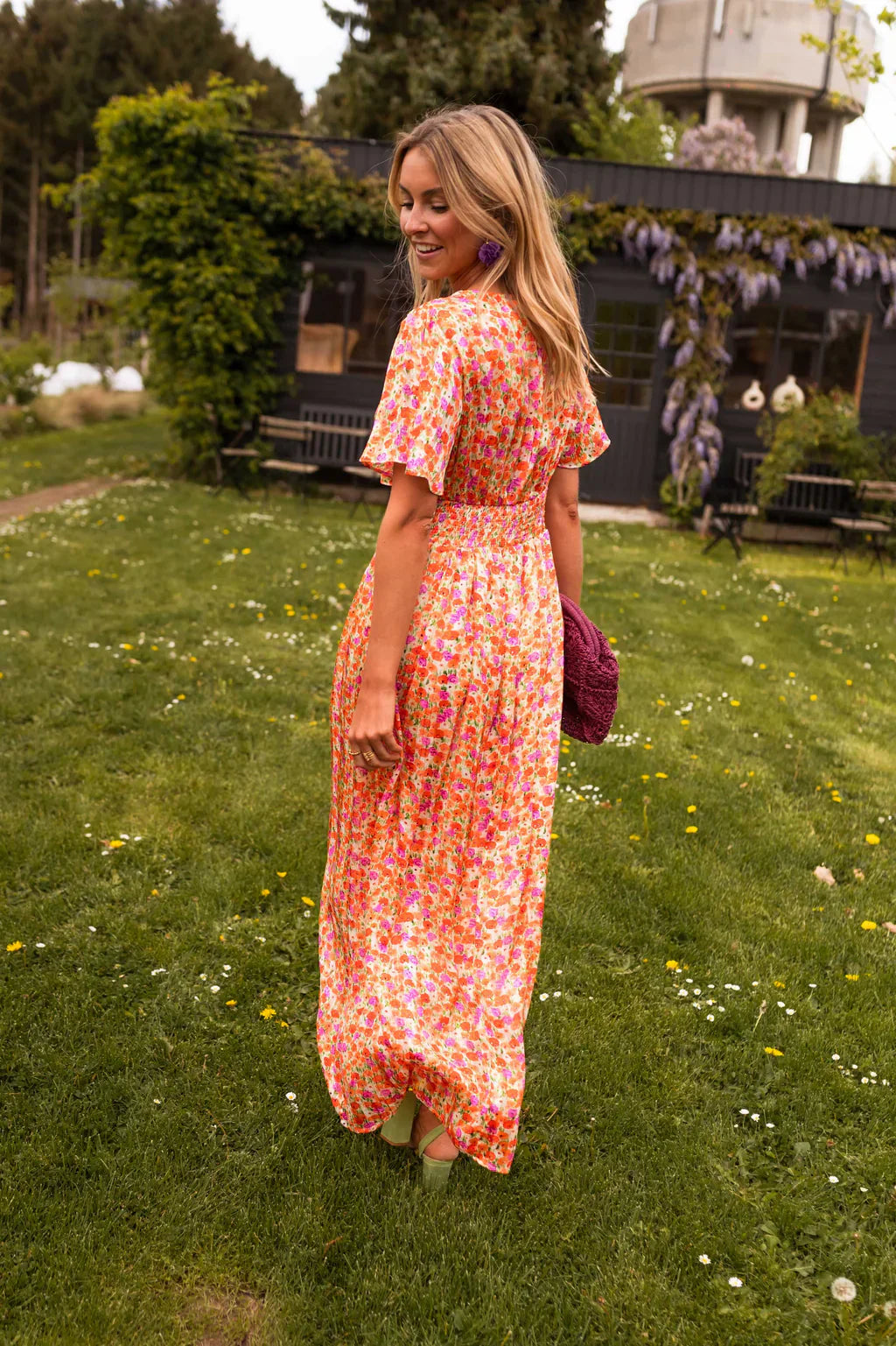 Emilia™ - Stilvolles & Bequemes Blumenkleid