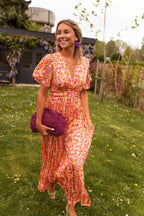 Emilia™ - Stilvolles & Bequemes Blumenkleid