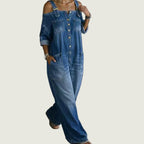 Ina | Lässiger Jumpsuit mit Knopfleiste und Taschen